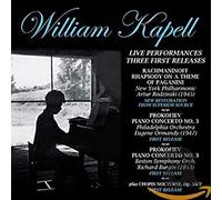 Sergei Rachmaninov William Kapell: Live Performances (CD) Album