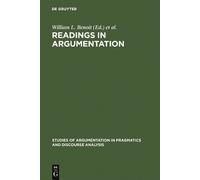 William L. Benoit Readings in Argumentation (Copertina rigida)
