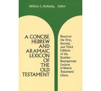 William L. Holl Concise Hebrew and Aramaic Lexicon of the Old (Copertina rigida)