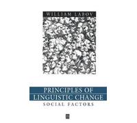 William Labov Principles of Linguistic Change, Volume 2 (Copertina rigida)