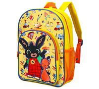 William Lamb Bing Bunny,Zaino da viaggio per bambini con tasca laterale in rete e tasca frontale con cerniera, multicolore, 26 cm (larghezza) 13 cm (profondità) (02932), Multicolore