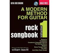 A Modern Method for Guitar Rock Songbook, Volume 1 [With CD (Audio)] [Lingua inglese]