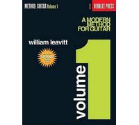 William Leavitt A Modern Method for Guitar - Volume 1 (Tascabile)