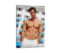 William Levy - Poster fitness con corpi sexy, su tela, decorazione per la casa, stampa artistica, 60 x 90 cm