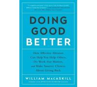 William MacAskill Doing Good Better (Tascabile)
