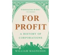 William Magnuson For Profit (Tascabile)
