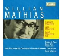 William Mathias Clarinet Concerto, Harp Concerto (Atherton, New Po, Lso) (CD)