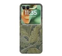William Morris Acanthus Leaves Flip Case Cover Custodia per Motorola Razr 60, Razr 2025