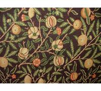 William Morris Arazzo Tessuto Melograno Nero Tenda Fodera Cuscino