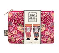 William Morris at Home Set di due sacchetti per la cura delle mani al patchouli e bacche rosse, arricchito con oli essenziali, cruelty free e vegano, dimensioni adatte ai viaggi, 2 x 30 ml