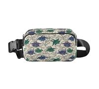 William Morris - Borsa a tracolla unisex, con motivo floreale, unisex, multiuso, essenziale da viaggio, con cinghia regolabile, per allenamento, corsa, escursionismo