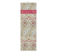 William Morris, calendario da parete sottile 2026, planner mensile con stampe classiche come ladro di fragole, Cray e Blackthorn
