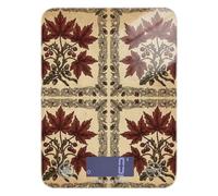 William Morris Canada Red Maple Leaf Pattern Bilancia portatile per alimenti mini 5 kg/0 5 g (scenario) Bilancia digitale da cucina con 4 unità per fare sapone Fare sapone bascula digitale de peso