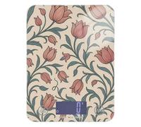 William Morris - Carta da parati con motivo floreale, bilancia alimentare per la perdita di peso, per cucina, 5 kg/5 g, con 4 unità per arrostire cheto (batterie non incluse)