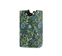 William Morris Daisy Cesto portabiancheria blu scuro, pieghevole e impermeabile con manico robusto Hamper soluzioni mini per scarpe da casa maglione sesto para ropa sucia