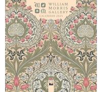 William Morris Gallery Mini Wall Calendar 2025 (Art Calendar)