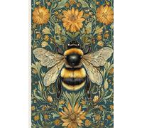 William Morris-Inspired Bee Journal: A Botanical Notebook for Writing & Reflection: Lined Notebook Featuring Vintage Floral Patterns for Notes, Ideas, and Daily Inspiration