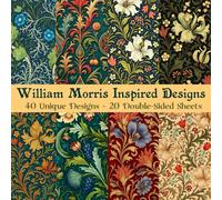 William Morris Inspired Craft Paper: Scrapbook Paper Pad