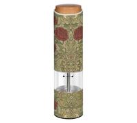 William Morris - Macina sale e pepe elettrico vintage con rose rosse