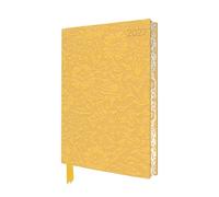 William Morris: Mallow 2027 Artisan Art Vegan Leather Diary Planner - Page to View With Notes