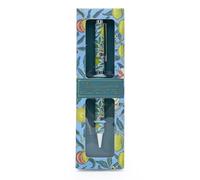 William Morris - Penna a sfera con design a forma di frutta, in confezione regalo, con pennino a torsione e inchiostro nero, elegante regalo di cancelleria
