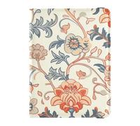 William Morris, porta passaporto in pelle, con scomparto per carte di vaccino, impermeabile, William Morris, 1 size
