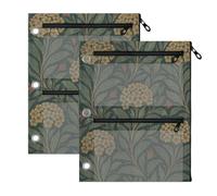 William Morris - Sacchetti per raccoglitore, 3 anelli con cerniera