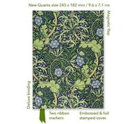 William Morris: Seaweed (Foiled Quarto Journal)