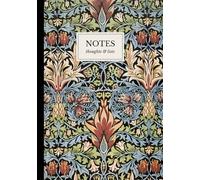 William Morris Snakeshead Pattern Notebook: A5 Lined Notebook | Arts and Crafts Inspired Stationery