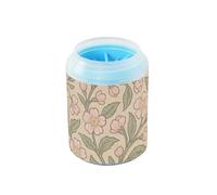 William Morris - Stazione per la pulizia delle zampe di fango, riutilizzabile, con morbida spazzola massaggiante, per cani di piccola e media taglia e razze di gatti