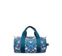 William Morris Strawberry Thief Neon Recycled Medium Weekender, Blue, pink