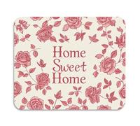 William Morris Style Home Sweet Home, tappetino scolapiatti resistente al calore, assorbente, in terra di diatomee, decorazione per piano di lavoro della cucina, 60 x 50 cm