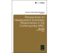 William Newburr Perspectives on Headquarters-Subsidiary Relat (Copertina rigida)