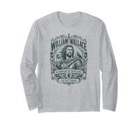 William of Wallace, Custode della Scozia Castello, Stampa Verde Maglia a Manica