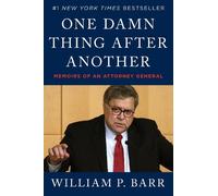 William P. Barr One Damn Thing After Another (Copertina rigida)