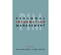 William P. Jones Personal Information Management (Tascabile)