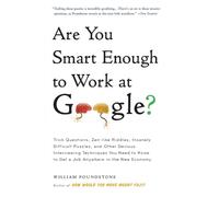 William Poundstone Are You Smart Enough to Work at Google? (Tascabile)