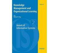 William R. King Knowledge Management and Organizational Learning (Tascabile)