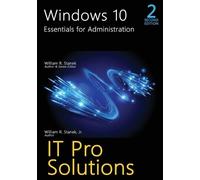 William R Stane Windows 10, Essentials for Administration, 2nd Editi (Tascabile)