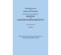 William Richard Genealogical and Personal Memoirs Relating to the Fa (Tascabile)