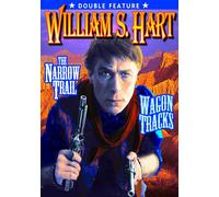 William S. Hart Double Feature: Narrow Trail (1917) / Wagon Tracks (1919) (DVD)