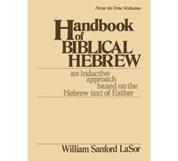 William S Lasor Handbook of Biblical Hebrew (Tascabile)