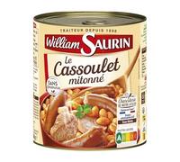William Saurin - Cassoulet - Piatto cotto 840 g - Tre articoli