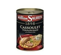 William Saurin Cassoulet Toulousain country kitchens Maiale 420 g - (Prezzo unitario) - Invio veloce e ordinato - William Saurin cuisines de pays cassoulet Toulousain au porc 420 g