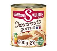 William Saurin condita al vino bianco la scatola 800 g crauti