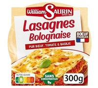 WILLIAM SAURIN Lasagne alla bolognese a microonde 300 g