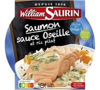 William Saurin - L'Assiette Sorrel Salsa Salmone & Riso Pilaf 300G - Lot De 4 - Prezzo Per Lotto - Consegna Veloce