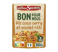 William Saurin Riso, Curry di cocco e pollo arrosto, 1 persona, 300 g, 3 pezzi