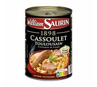 William Saurin Toulousain Cassoulet con grasso d'oca - piatto bollito, 420 g