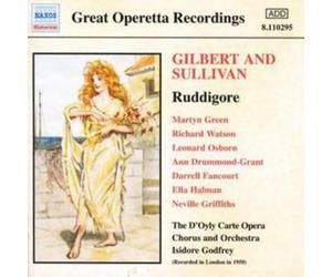 William Schwenck Gilbert Ruddigore (Godfrey, D'oyly Carte Opera Chorus) (CD)